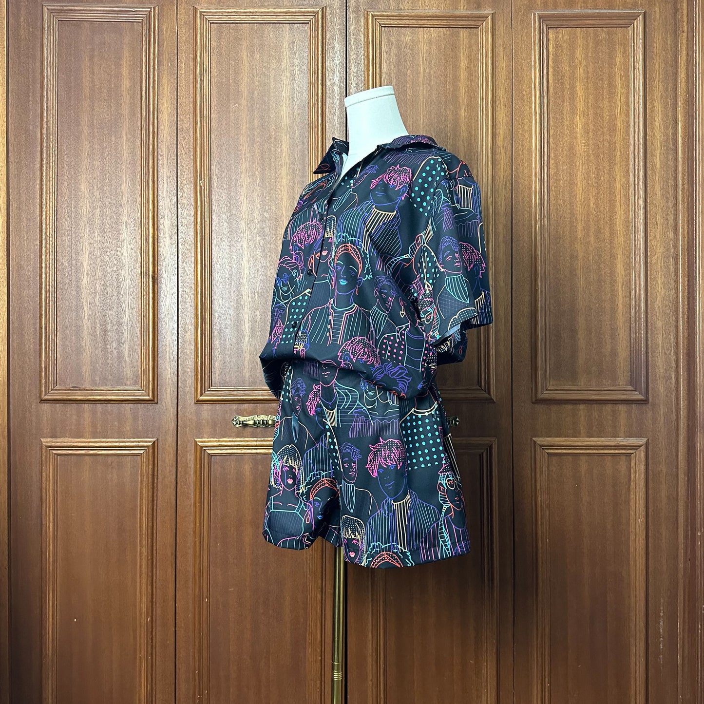 Lalune Blouse and Shorts Matching Set